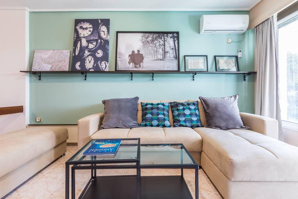 Sunny Apartment With 2 Bedrooms And Garden غليفاذا المظهر الخارجي الصورة